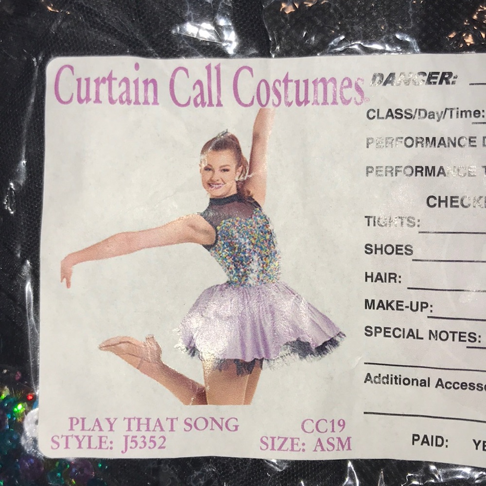 Dance costume